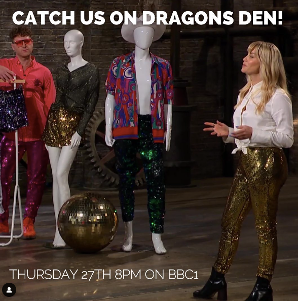 Sparklebutt on Dragons Den!