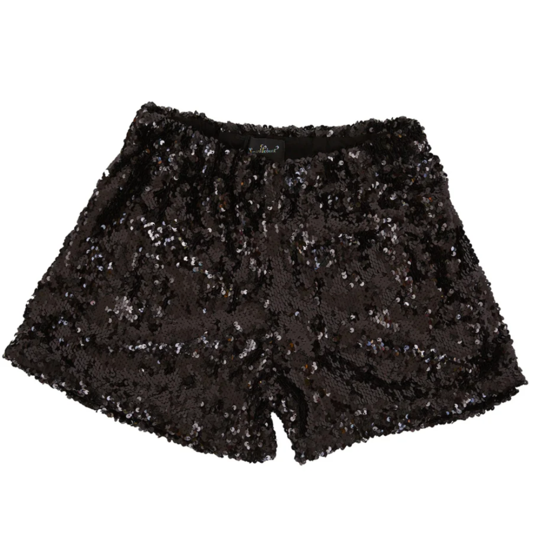MIDNIGHT BLACK SEQUIN MENS SHORTS SPARKLEBUTT SEQUINS Sparklebutt