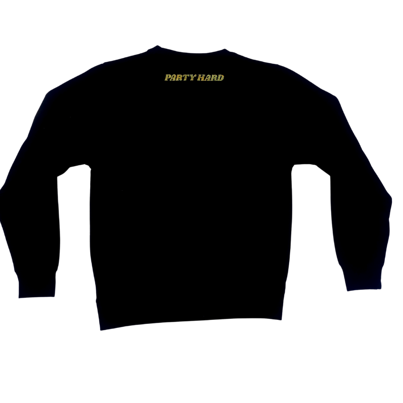 UNISEX SPARKLEBUTT JUMPER - BLACK