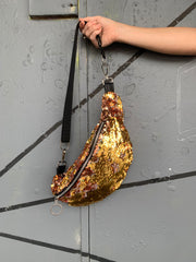 Isolated Heroes Gold Sequin Bag
